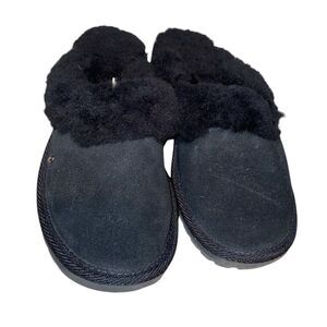 Black Emu Jolie Australian sheepskin slippers Size  6